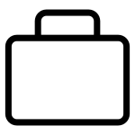 Briefcase Blank SVG Icon